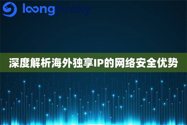 深度解析海外独享IP的网络安全优势