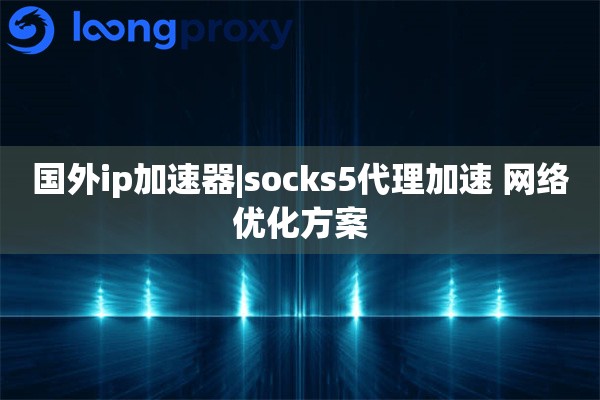 国外ip加速器|socks5代理加速 网络优化方案
