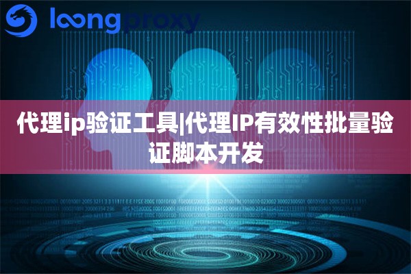代理ip验证工具|代理IP有效性批量验证脚本开发