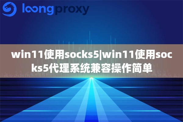 win11使用socks5|win11使用socks5代理系统兼容操作简单