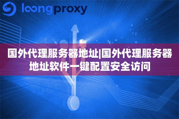 国外代理服务器地址|国外代理服务器地址软件一键配置安全访问