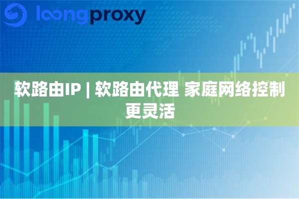 软路由IP | 软路由代理 家庭网络控制更灵活