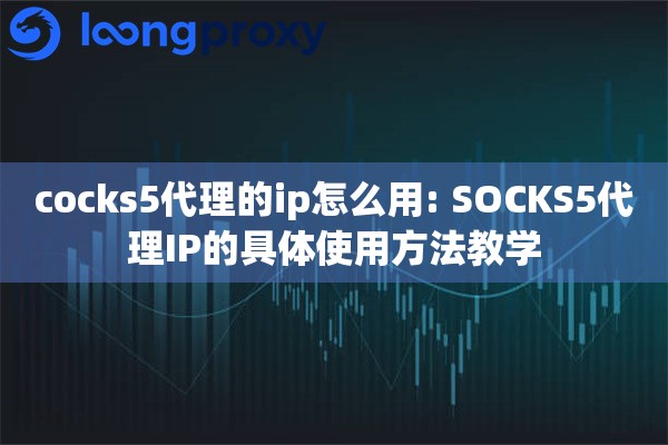 cocks5代理的ip怎么用: SOCKS5代理IP的具体使用方法教学