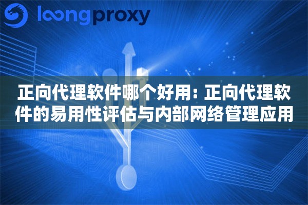 正向代理软件哪个好用: 正向代理软件的易用性评估与内部网络管理应用