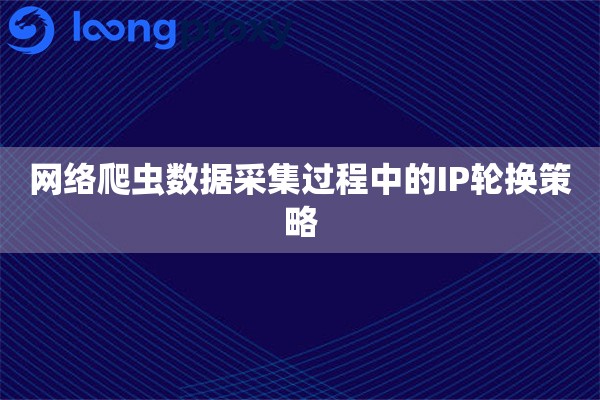 网络爬虫数据采集过程中的IP轮换策略 网络爬虫数据采集过程中的IP轮换策略