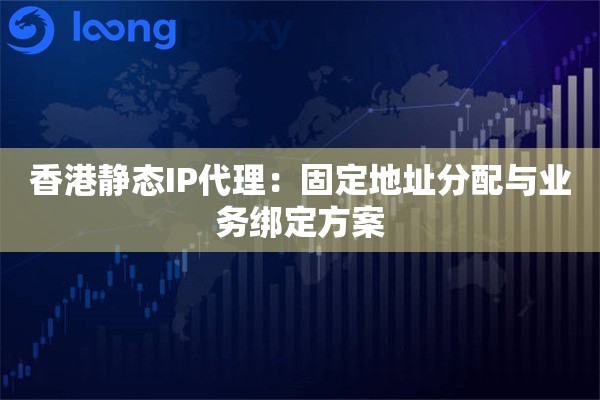 香港静态IP代理:固定地址分配与业务绑定方案 香港静态IP代理:固定地址分配与业务绑定方案