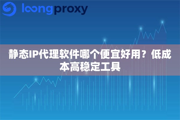 静态IP代理软件哪个便宜好用？低成本高稳定工具
